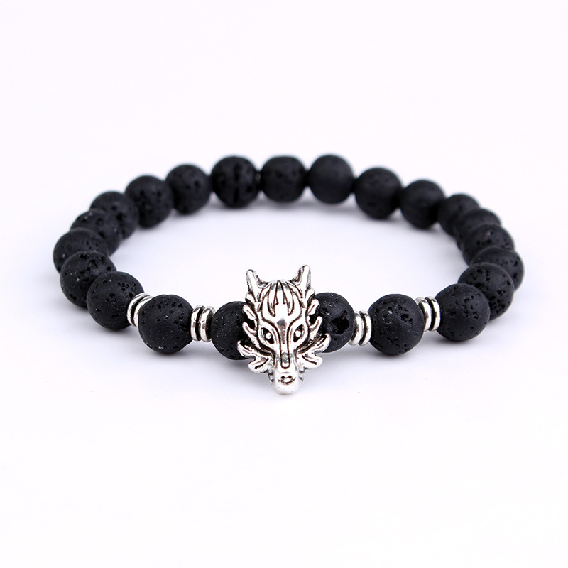 단일 탭 스페이서 화산암 실버