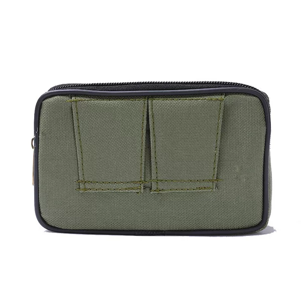 Multifunctional Horizontal Waist Bag for Middle-Aged and Elderly Men, Can Be Worn on the Belt, Portable Coin Purse, Key Bag, Mobile Phone Bag