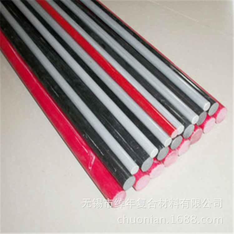 无锡绰年生产厂家  建筑专用型材玻璃钢实心双出圆棒