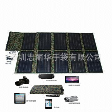 生产太阳能充电包 100W 高瓦数的太阳能应急充电户外工具包