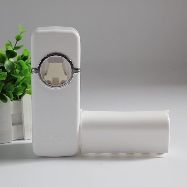 Automatic Toothbrush Holder And Toothpaste Dispenser Set_voghion.com