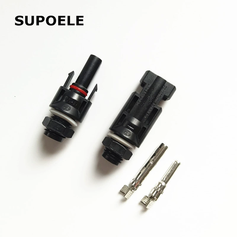 Водоустойчивый Солнечный фотовольтайческий мужчина соединителя МК4 конца доски батареи модуля МК4 и женская штепсельная вилка