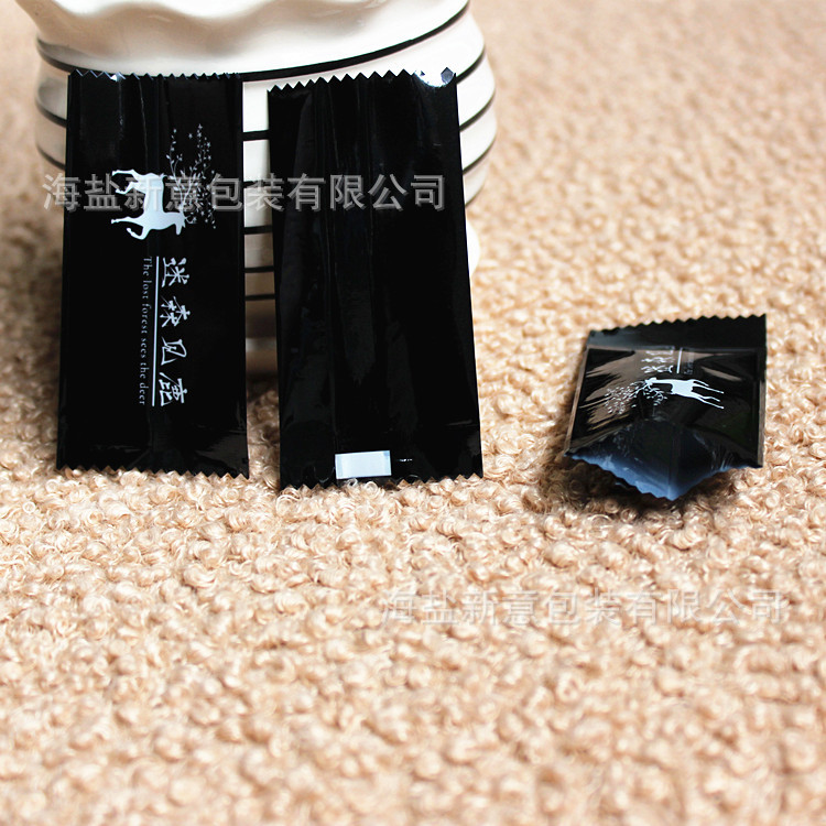 厂家承接 印刷LOGO手工糖果袋 中底封复合塑料袋 烘焙食品小内袋