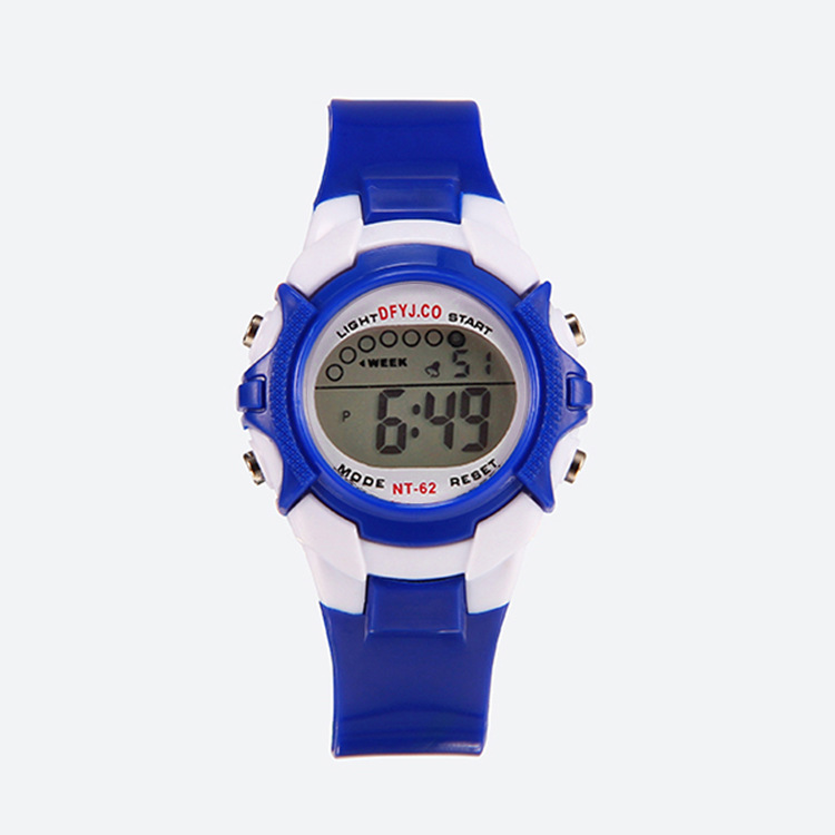 Fábrica de relojes electrónicos al por mayor multifuncional 5-15 años niña pequeña estudiante casual colorido reloj luminoso