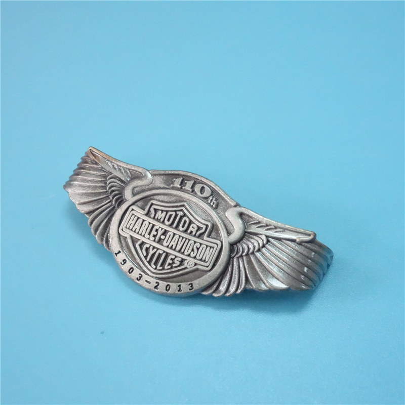 金属标牌 锌合金压铸标牌 浮雕LOGO折弯铭牌 复古金属牌