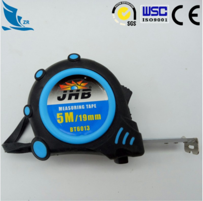 厂家直销耐磨木工用3m16mm 5m19mmABS新料包胶钢卷尺