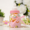 Baby Shower small bottle shape candy box European -style plastic creative candy box wedding supplies wholesale