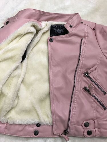 Children's leather jacket 2024 new children's jacket Korean style pu leather jacket for boys and girls stand collar children's leather jacket manufacturer