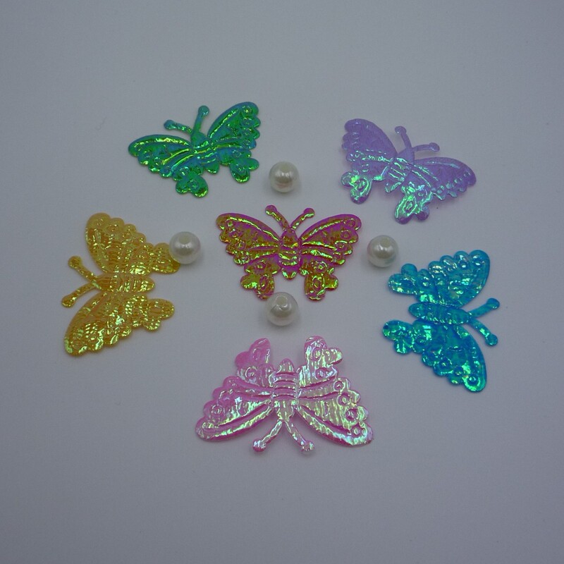 Ultrasonic embossing butterfly DIY handmade accessories AB Magic Bow