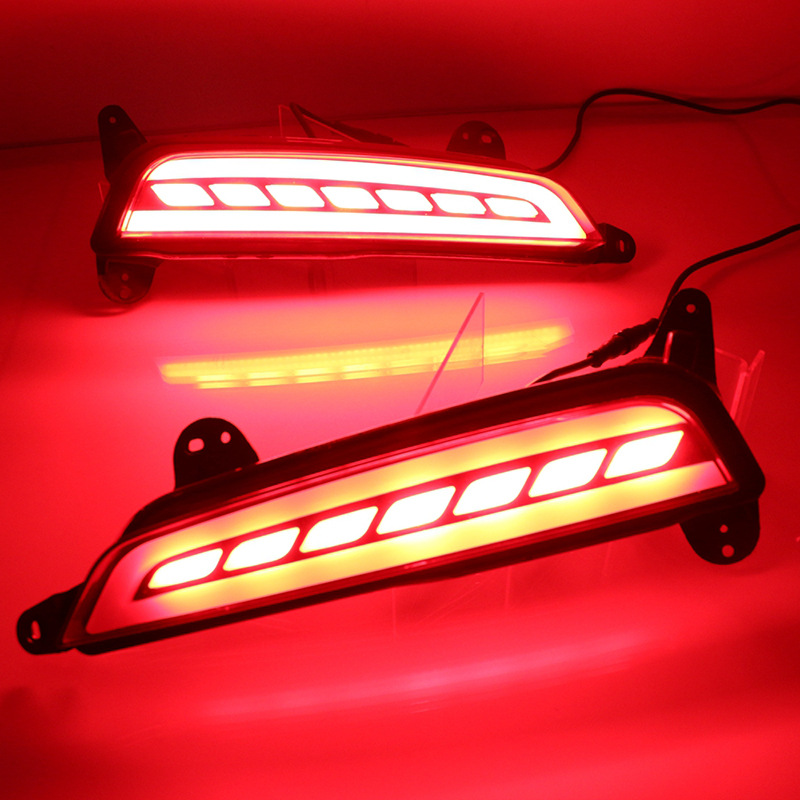 Aplicable a la luz de parachoques trasero IX25 15-17 IX25 luz antiniebla trasera luz de freno luz trasera