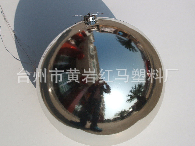 30cm BOLA DE Navidad Bola de galvanoplastia Hotel Mall KTV ventana boda lugar decoración bola