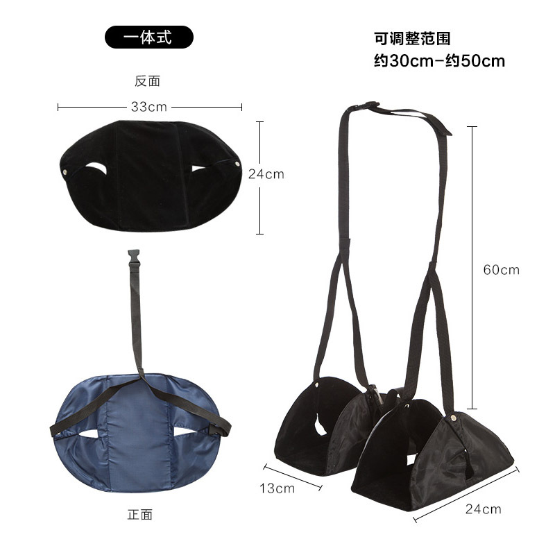 Viaje pie hamaca Avión de alta velocidad carril pedal resto estera Oficina ocio colgante pie perezoso artefacto transfronterizo al por mayor