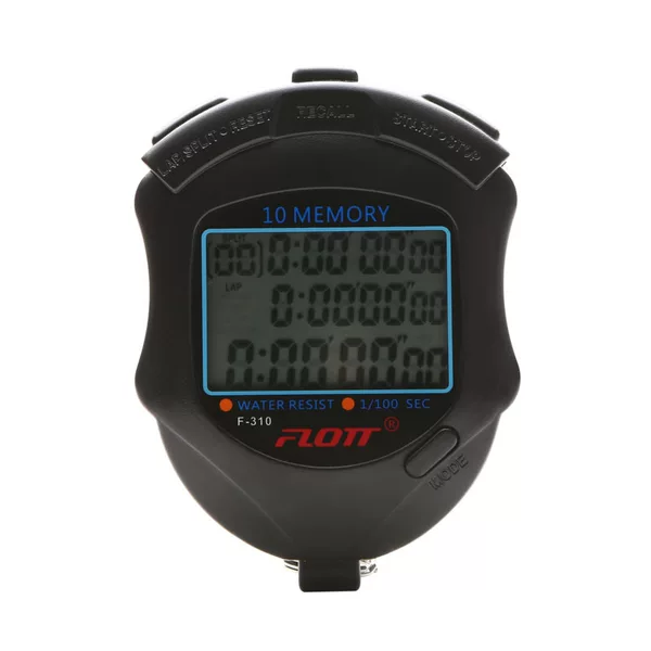 FLOTT stopwatch three-row 10-way timer professional track and field referee watch factory direct running sports stopwatch