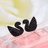 Earrings stainless steel, small accessory, simple and elegant design, light luxury style, wholesale