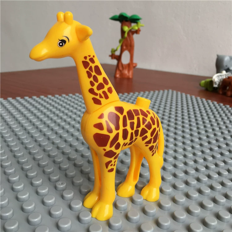 格格乐 Lego, конструктор с аксессуарами, морской динозавр, умная игрушка, зоопарк