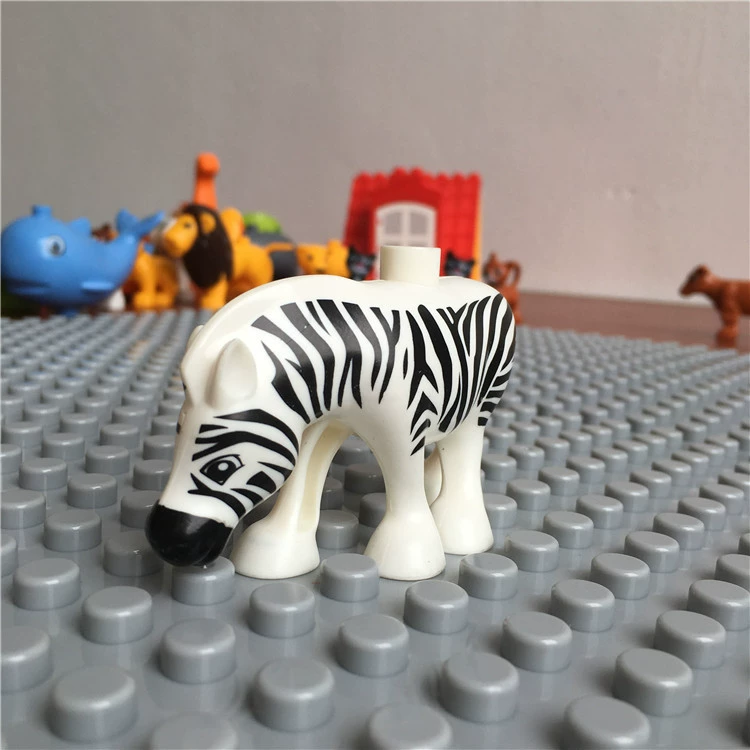 格格乐 Lego, конструктор с аксессуарами, морской динозавр, умная игрушка, зоопарк