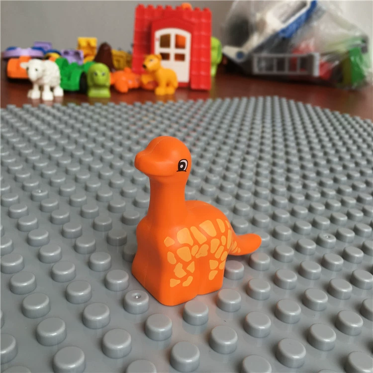 格格乐 Lego, конструктор с аксессуарами, морской динозавр, умная игрушка, зоопарк