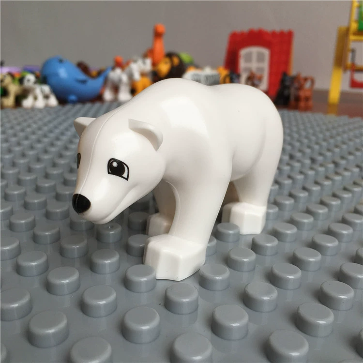格格乐 Lego, конструктор с аксессуарами, морской динозавр, умная игрушка, зоопарк