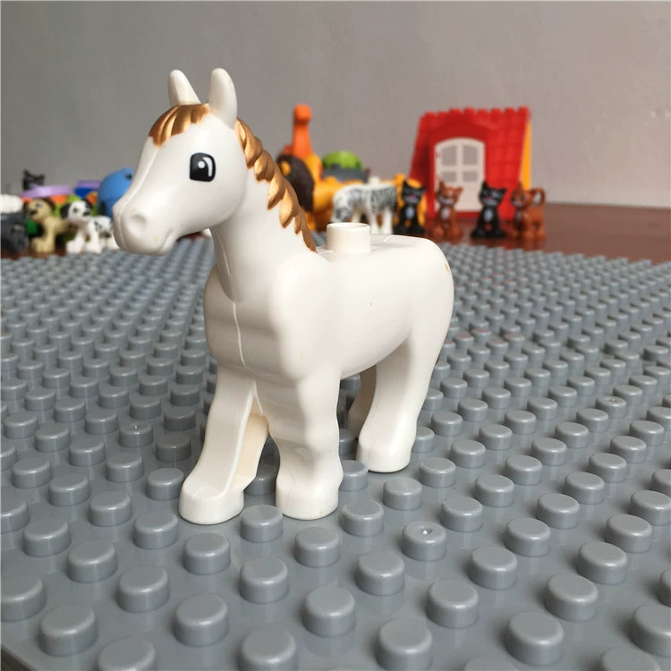格格乐 Lego, конструктор с аксессуарами, морской динозавр, умная игрушка, зоопарк
