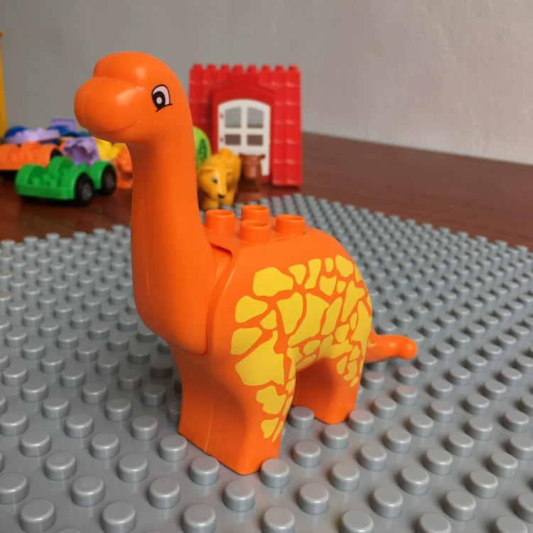 格格乐 Lego, конструктор с аксессуарами, морской динозавр, умная игрушка, зоопарк