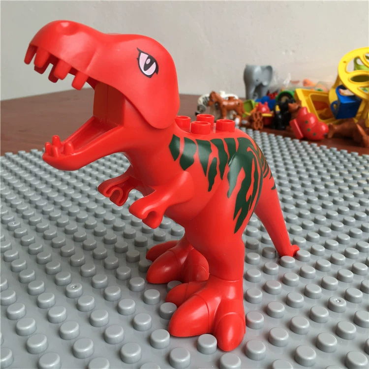 格格乐 Lego, конструктор с аксессуарами, морской динозавр, умная игрушка, зоопарк