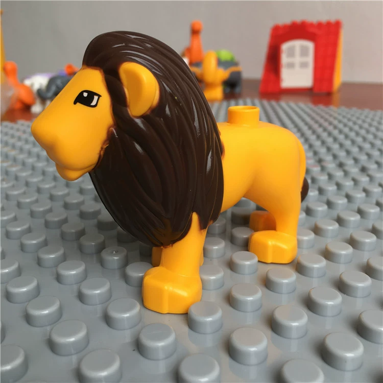 格格乐 Lego, конструктор с аксессуарами, морской динозавр, умная игрушка, зоопарк