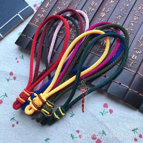 中国结挂件手把绳 汽车挂绳玉饰饰品把玩吊绳批发