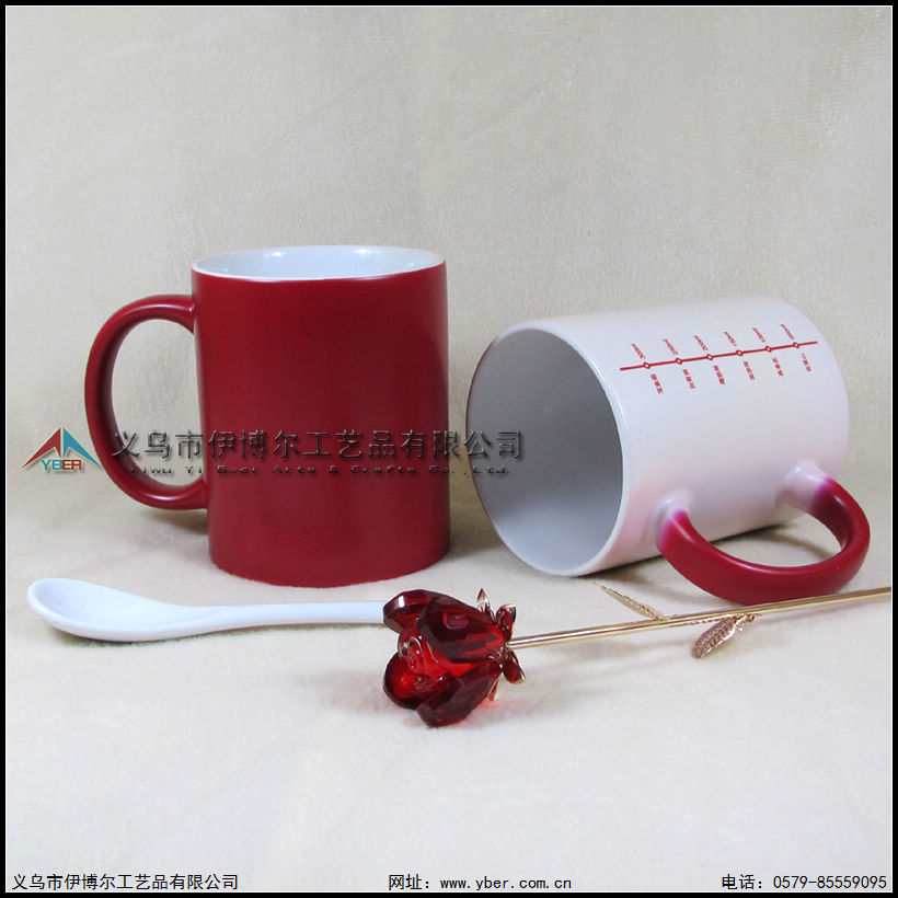 ��ɫ�����Ƹ����մɱ�ɫ��ӡLOGO��תӡͿ�㱭�����մ����˸��±�