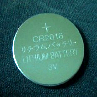 机芯电池CR2016SC纽扣电池环保纽扣电池2450 3032焊脚电池