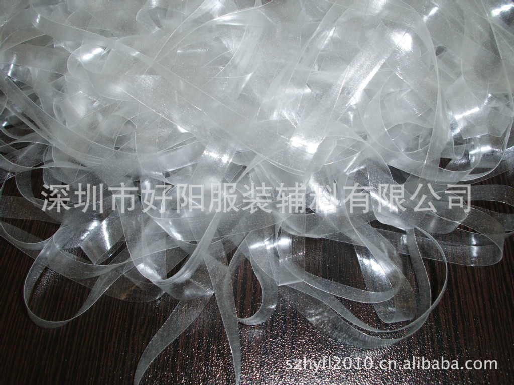 供应直爽型不打结松紧带透明带弹力带