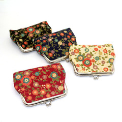 Embroidered Lady Zero Wallet, Fabric Small Wallet for Children, Tourist Small Gift Wholesale