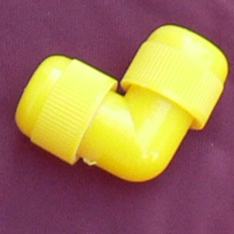 φ20mm-塑料弯通-沼气配件-接头-塑料管件-管路连接-白色-速接