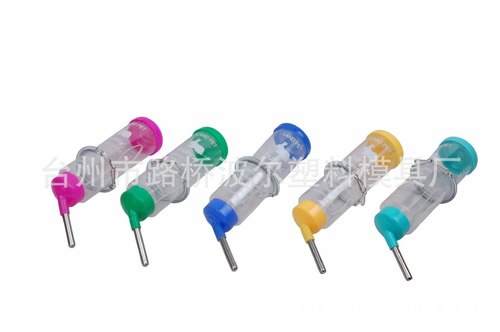 Manufacturer wholesale hamster kettle, pet supplies kettle, hamster toy, water-proof double steel ball drinking fountain