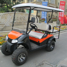 新款燃油观光代步车四轮电动越野高尔夫球车 电动旅游观光看房车