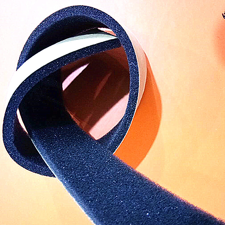 厂家批发阻 燃带胶海绵条车规喇叭线束减震缓冲包装海绵片3mm黑色