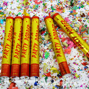PARTYPOPPER hand-held fireworks festival supplies golden fireworks tube wedding supplies fireworks factory wholesale
