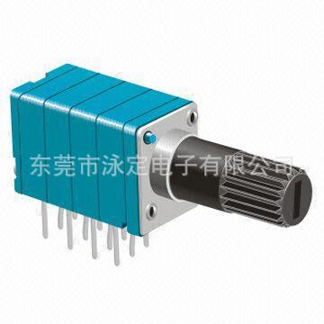 汽车功放电位器音响电位器调光开关塑封电位器密封电位器调速调光