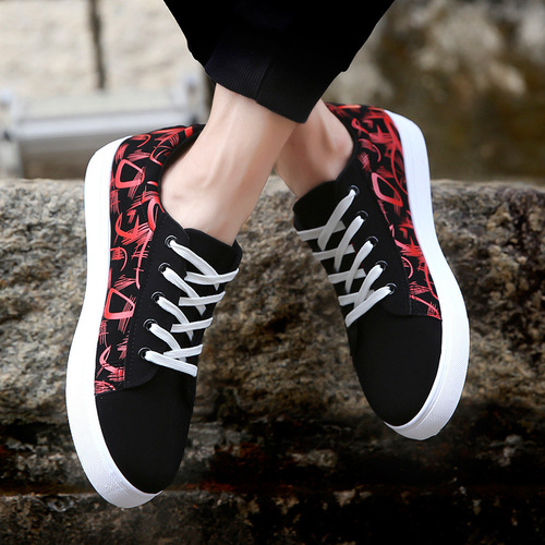 Men's Spring and Summer New Arrival Korean Style Fashion Student Loafers Casual Trendy Low-Top Sports Shoes Wholesale