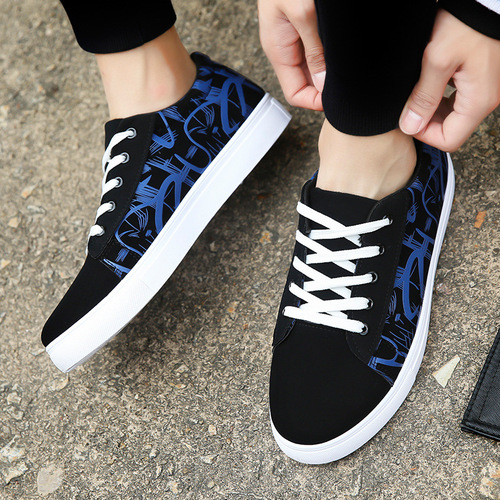 Men's Spring and Summer New Arrival Korean Style Fashion Student Loafers Casual Trendy Low-Top Sports Shoes Wholesale