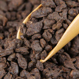 批发普洱茶叶散茶 云南碎银子老茶头糯香茶化石 熟茶500克