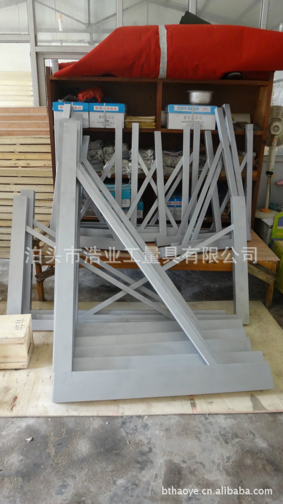 厂家泊头浩业牌镁铝宽座直角尺