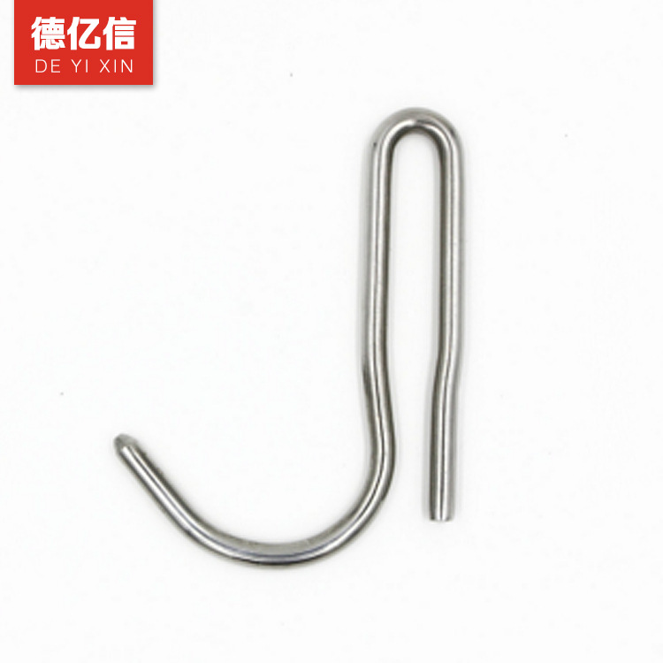 S形衣服包包壁挂式金属挂钩加工 定制超市五金不锈钢金属挂钩
