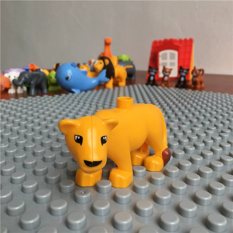格格乐 Lego, конструктор с аксессуарами, морской динозавр, умная игрушка, зоопарк