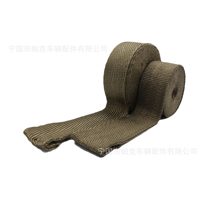 玄武岩纤维隔热包扎带 玄武岩纤维隔热带 玄武岩纤维隔热防火布