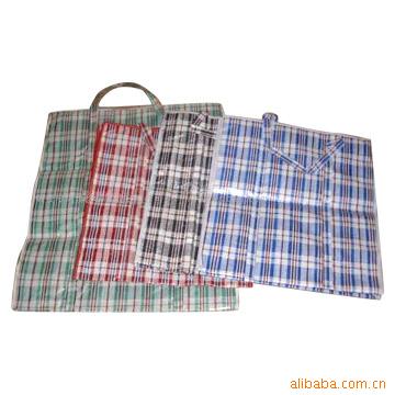 供应格子包聚丙烯编织袋聚乙烯编织布格子布