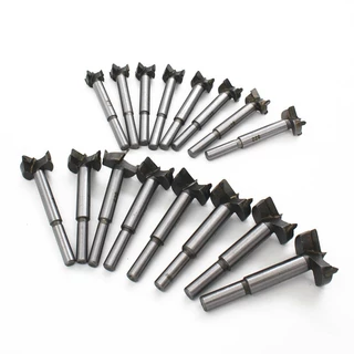 木工合金开孔器16件套15-35mm 木工平翼钻头Woodworking Tool