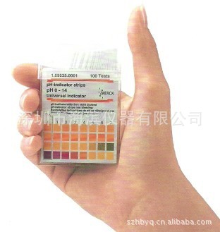 测尿液PH试纸德国默克 2.0-9.0/精度0.5  100条/盒PH测试条
