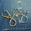 Accessory, brooch, fashionable stethoscope, pin, European style