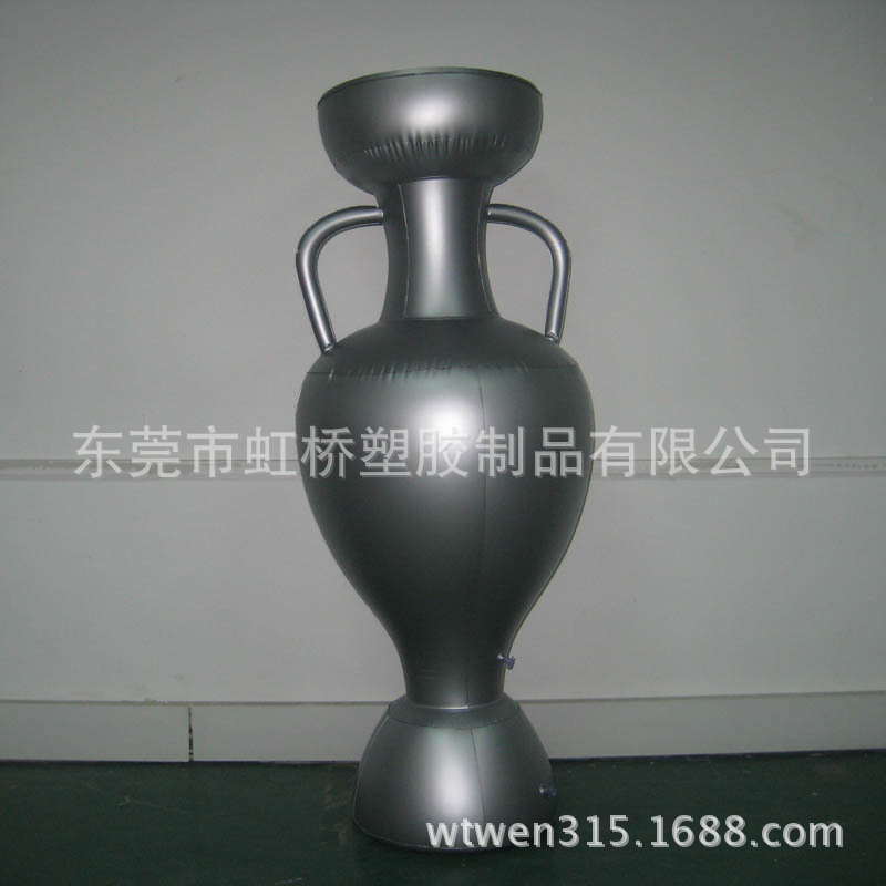 供应6P环保料PVC充气充气奖杯 金银杯立体