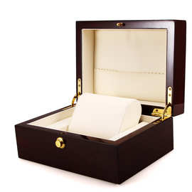 工厂高档木质手表包装盒 烤漆高光手表盒定制 礼品首饰盒收纳盒